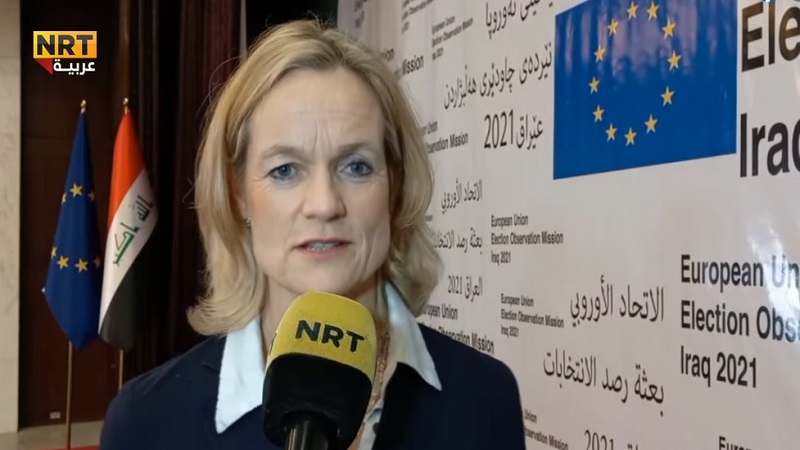 
في تصريح خاص لـ NRT عربية.. بعثة الاتحاد الأوروبي تعلق بشأن الانتخابات العراقية الأخيرة